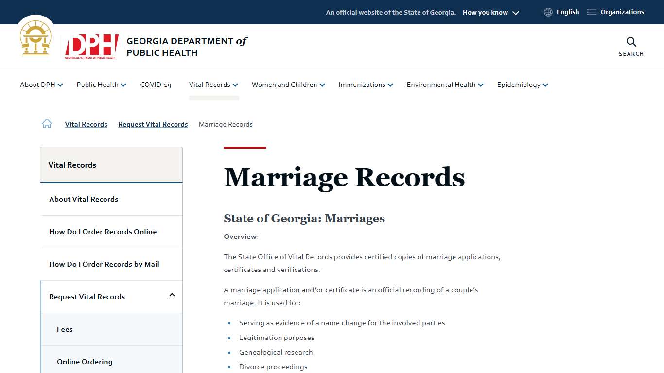 marriage | Georgia Department of Public Health